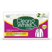 Хозяйственное мыло Clean and White Против сложных пятен, Duru, 120 г