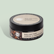 Крем-баттер для тела Шоколад и кофе восстановление и увлажнение кожи Home Spa, 150 гр 