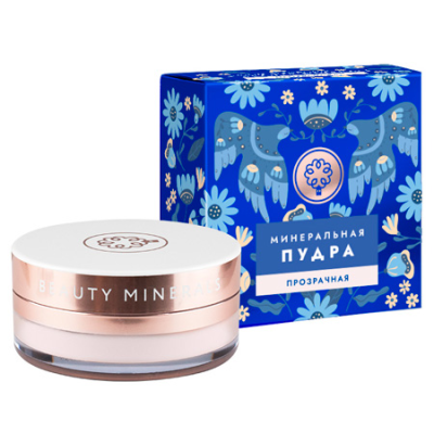 Пудра матирующая №02 Прозрачная, Beauty Minerals, 12 г