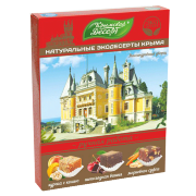 Рахат-лукум «Массандровский дворец» (курага с кешью, шоколадная вишня, морковное суфле), 240 г