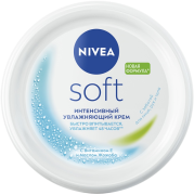 Интенсивный увлажняющий крем для лица, рук и тела Soft, Nivea, 200 мл