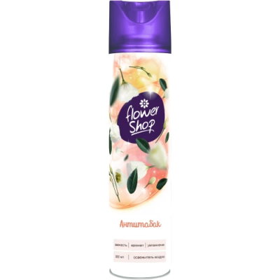 Освежитель воздуха Антитабак, Flower shop, 300 мл