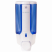 Дозатор для жидкого мыла LAIMA, НАЛИВНОЙ, 0,38 л., белый (тонированный), ABS-пластик