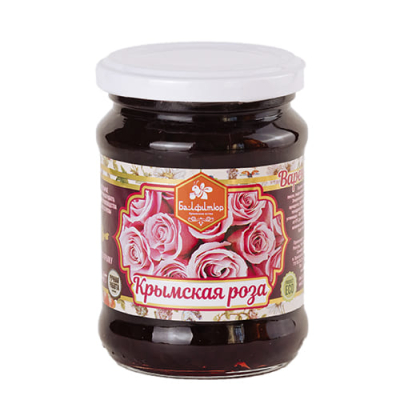Варенье натуральное крымское из розы, 330 г