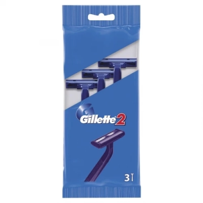 Одноразовые станки для бритья Gillette 2 , 3 шт