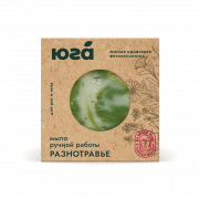 Натуральное мыло ручной работы для рук и тела Разнотравье, 125 г