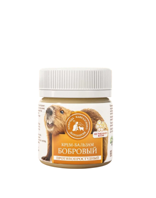 Крем-бальзам бобровый Противопростудный, Природа кавказского долголетия, 40 мл
