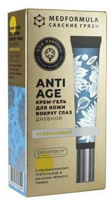 Крем-гель для кожи вокруг глаз Освежающий дневной Med Formula Anti-age, 15 г