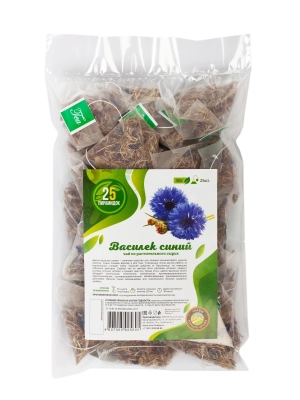 Чай Василек синий в пирамидках, 25 шт.
