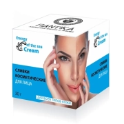 Сливки косметические для лица для всех типов кожи Energy of the sea, 30 г