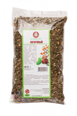 Сбор трав "Почечный" при хронических пиелонефритах, циститах и мочекаменной болезни, 100 г