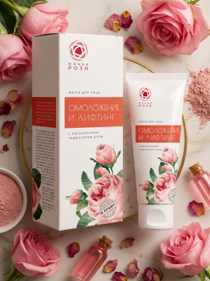 Маска для лица Омоложение и лифтинг, 75 мл