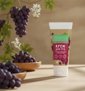 Натуральный крем для рук Омолаживающий с виноградом, 70г
