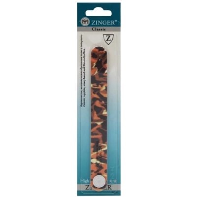 Пилка для ногтей прямая Пятнистая, абразив 150/220, zo EA-304