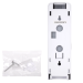 Дозатор для жидкого мыла LAIMA ULTRA, НАЛИВНОЙ, 0,38 л, белый, ABS-пластик