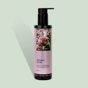 Шампунь Роза Для восстановления поврежденных волос Home SPA, 250 гр