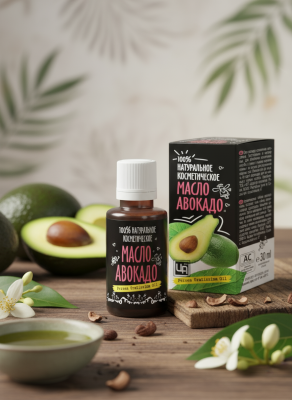 Косметическое масло Авокадо, 30 мл